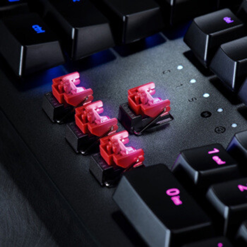 Optical Switch Keyboard Hotswap - J78A 레이저 레드 광 스위치 레이저