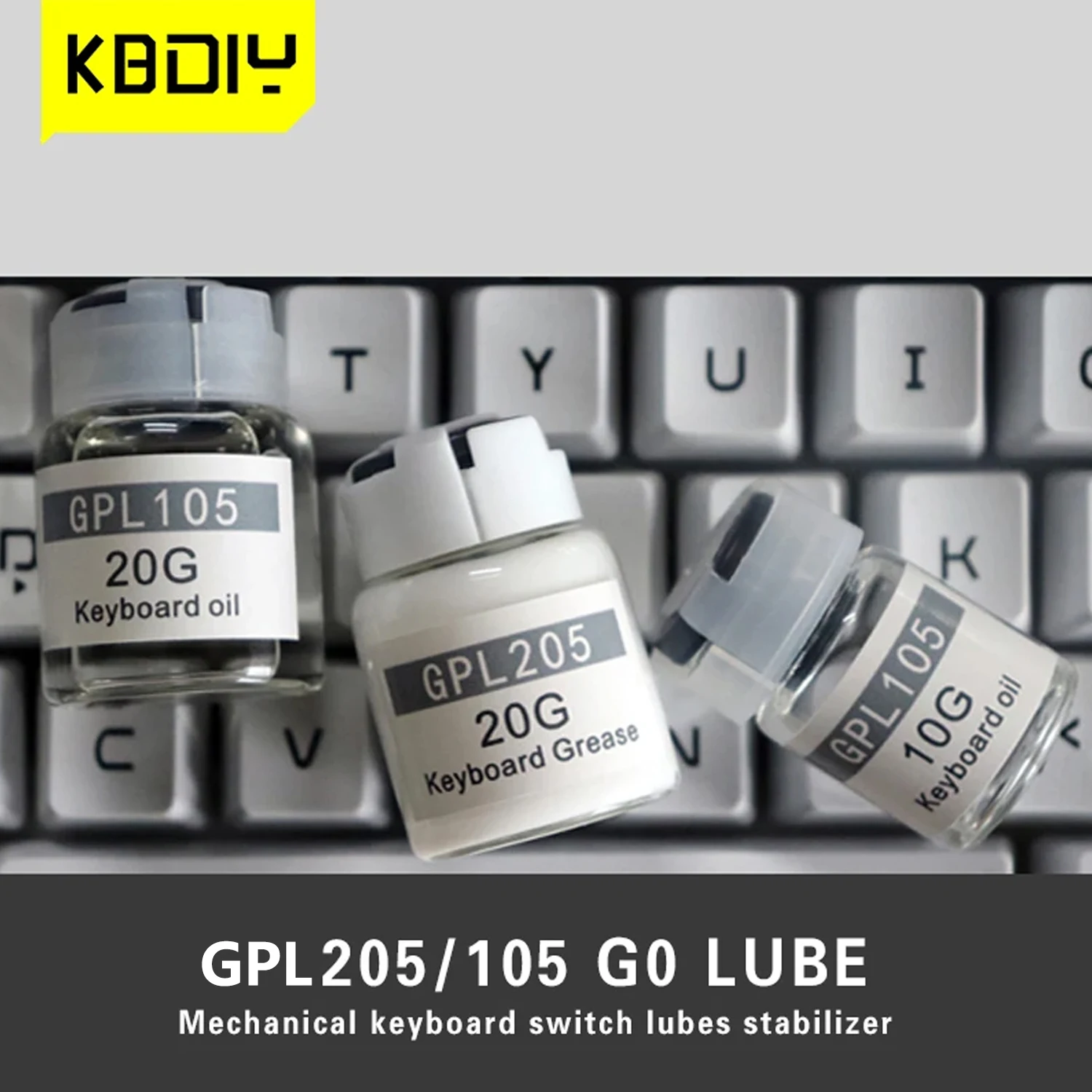 Keyboard Stabilizer Screw In - KBDiy 스위치 윤활유 그리스 오일 GPL105/205