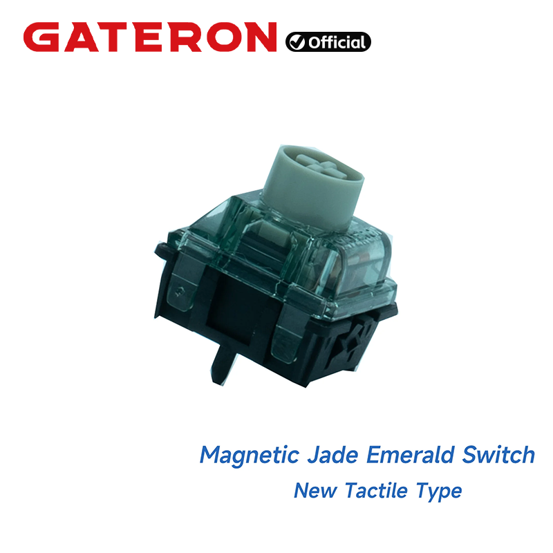 Hall Effect Magnetic Switch Keyboard - 게이트론 마그네틱 제이드 에메랄드 스위치, 택타일,
