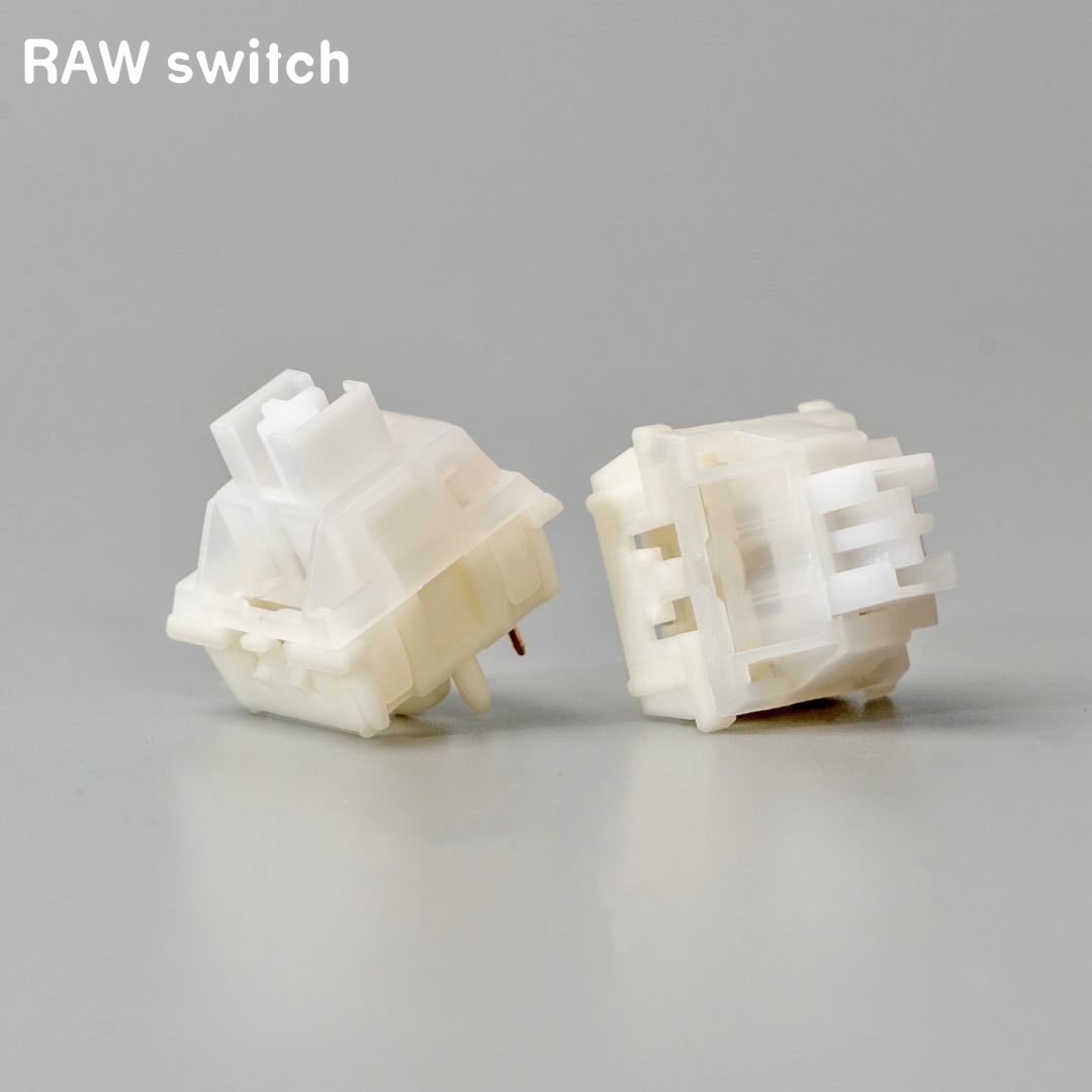 Keyboard Switch Lubed Linear 45G - KeyGeek 게이밍 기계식 키보드용 스위치, 커스텀