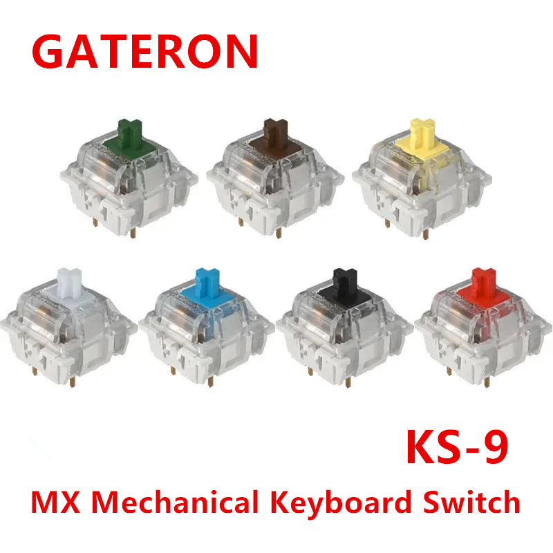 Cherry Mx Switch Blue Brown Red - Gateron 스위치 기계식 키보드 KS-9 3