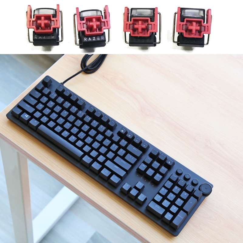 Optical Switch Keyboard Hotswap - 레이저 헌츠맨 엘리트 게이밍 기계식 키보드용