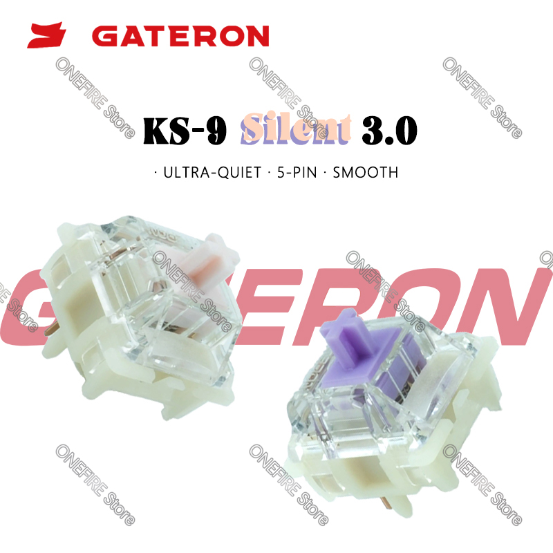 Gateron Switch Linear Tactile - GATERON KS-9 사일런트 3.0 스위치 듀얼
