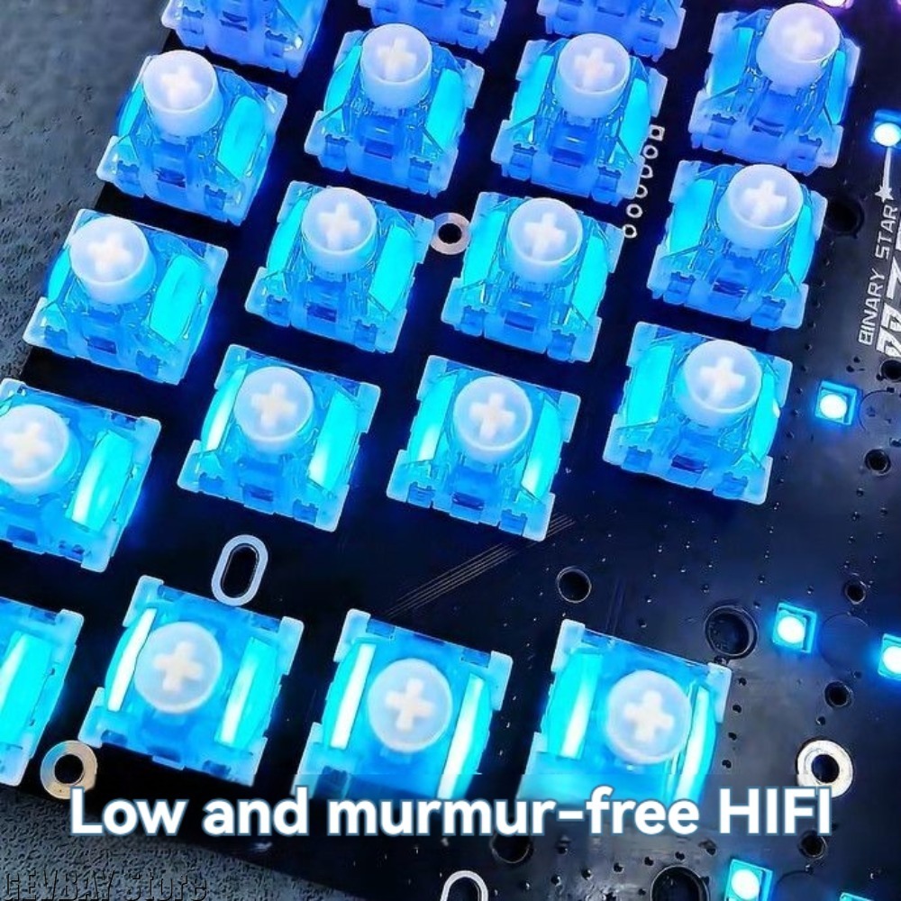 Keyboard Switch Lubed Linear 45G - 마그네틱 스위치 유니온웰 빙야오 아이스 샤인
