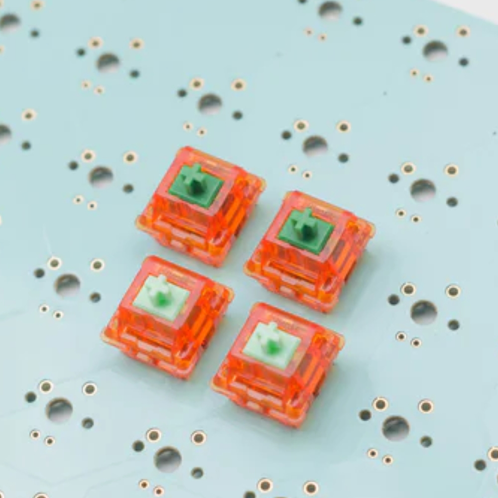 Hot Swap Keyboard Switch 5 Pin - EQUALZ 탠저린 V2 스위치, 5핀, 선형,