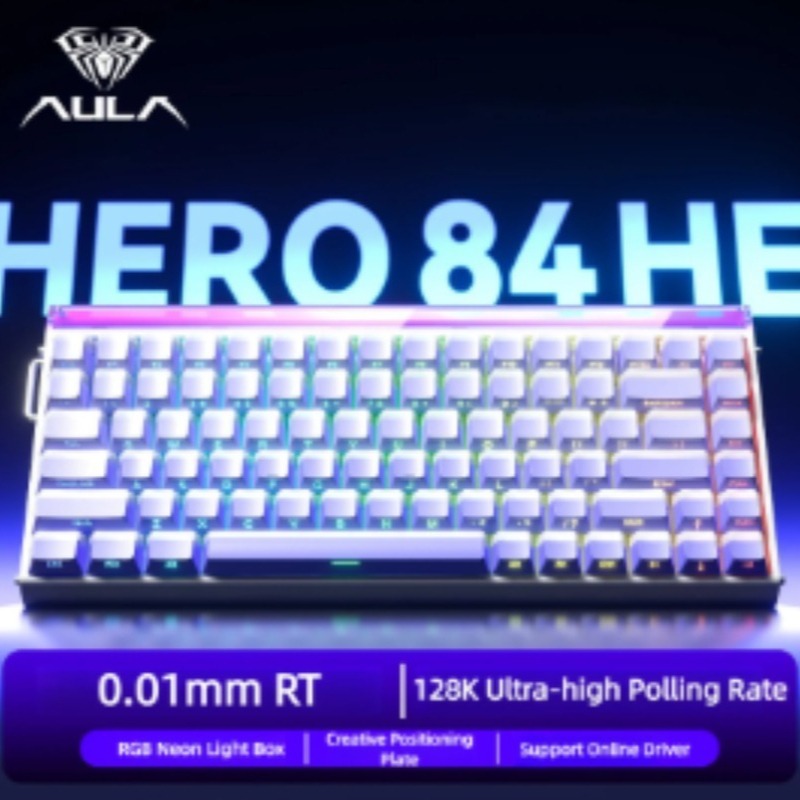 AULA HERO84 마그네틱 게이밍 기계식 키보드 래 - Hall Effect Magnetic Switch Keyboard 리뷰 및 가격