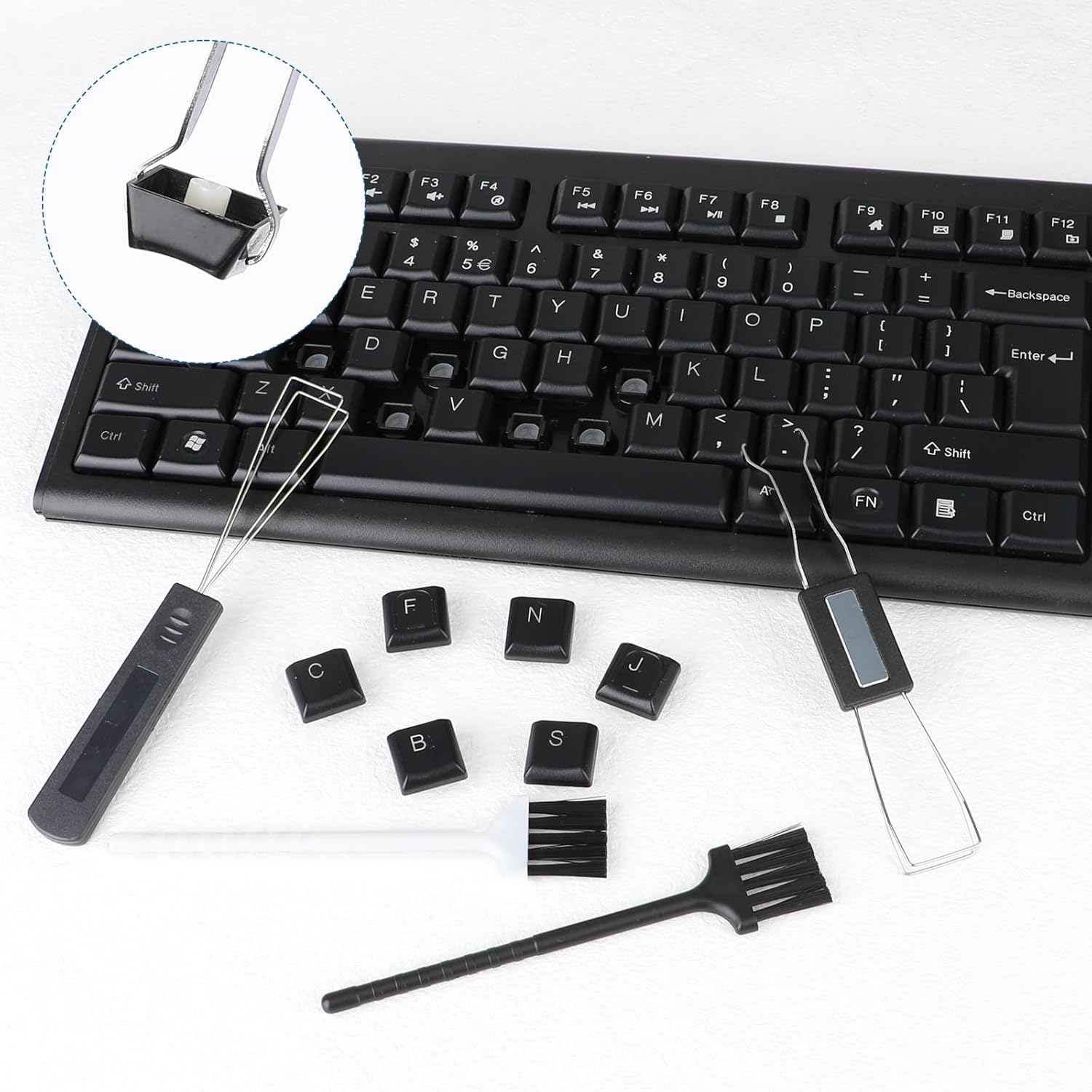 1 세트 키캡 제거 도구 세트, 2개의 스테인레스 스틸 - Switch Puller Keycap Puller Kit 리뷰 및 가격