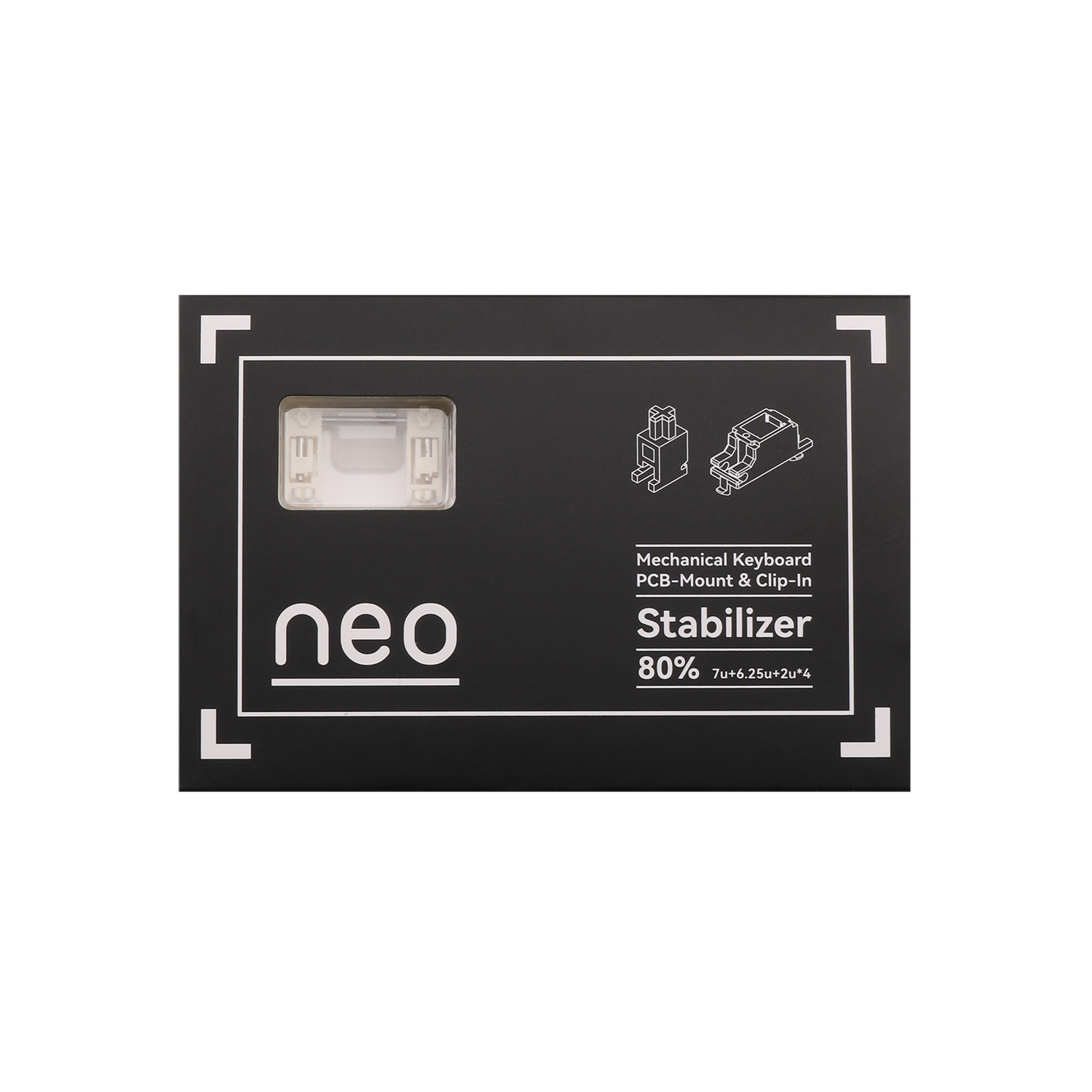 NEO X QK PCB 마운트 스태빌라이저 클립 인 스 - Keyboard Stabilizer Screw In 리뷰 및 가격