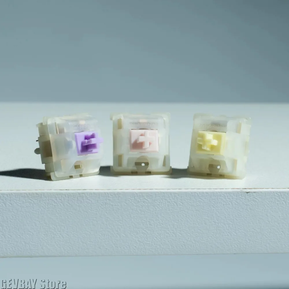 10개입/팩, 게이터론 KS-3X1 밀키 프로 시리즈  - Gateron Switch Linear Tactile 리뷰 및 가격