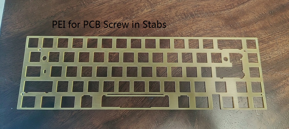 65% 네오 코어 플러스 기계식 키보드용 강화판(PEI - Keyboard Stabilizer Screw In 리뷰 및 가격