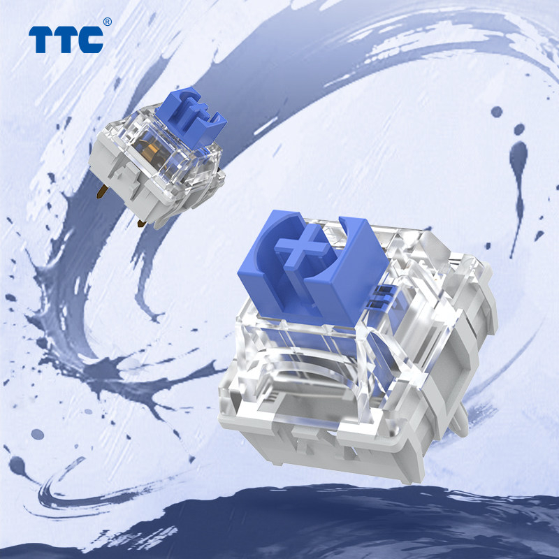 TTC Brother V2 촉각 클릭형 5핀 공장 출고 - Hot Swap Keyboard Switch 5 Pin 리뷰 및 가격