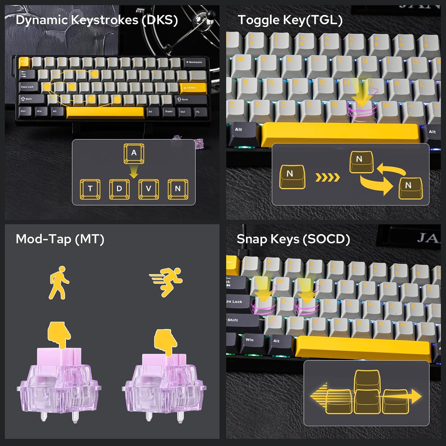 AULA WIN60 HE 60% Max Pro 마그네틱 - Hall Effect Magnetic Switch Keyboard 리뷰 및 가격