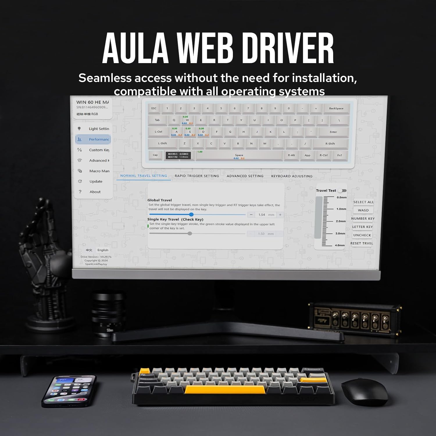 AULA WIN60 HE 60% Max Pro 마그네틱 - Hall Effect Magnetic Switch Keyboard 리뷰 및 가격