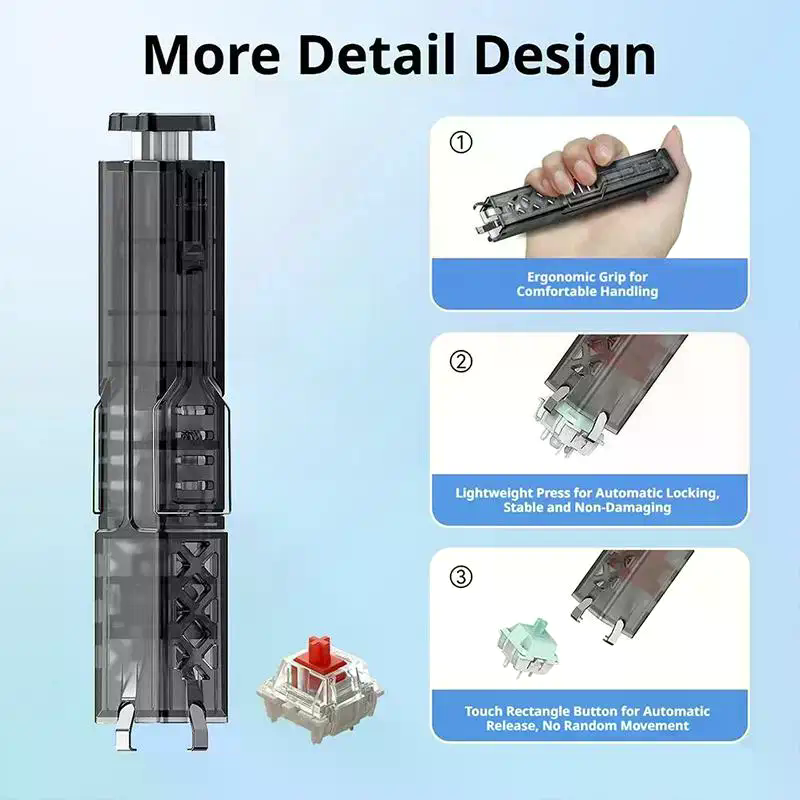 2 in 1 키보드 키캡 스위치 풀러(클린 브러시 포함 - Switch Puller Keycap Puller Kit 리뷰 및 가격
