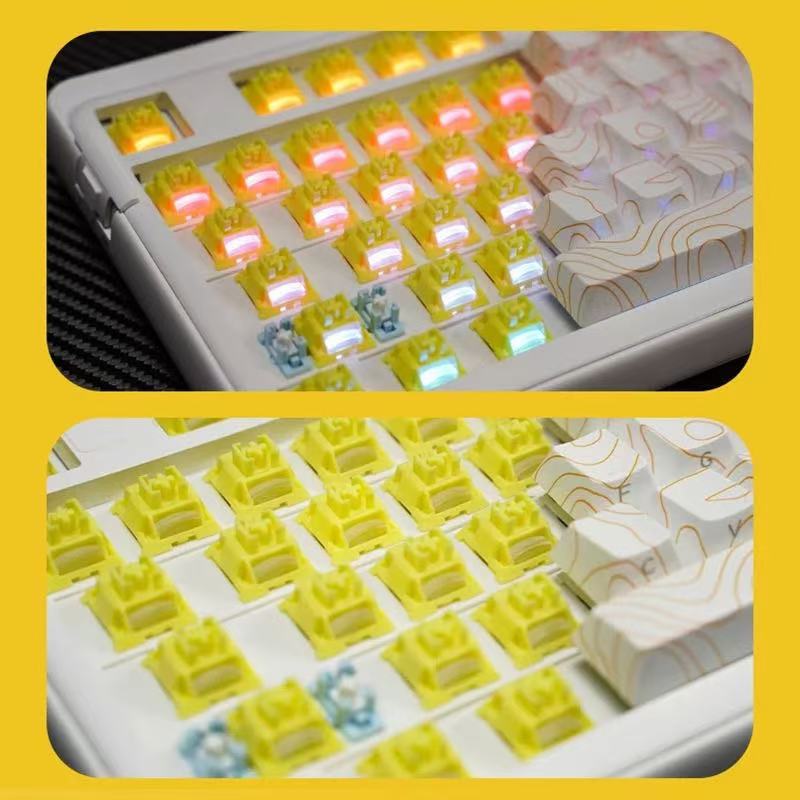 OUTEMU 페어 스위치 HP 촉각 라이트 프레셔 사운 - Hot Swap Keyboard Switch 5 Pin 리뷰 및 가격