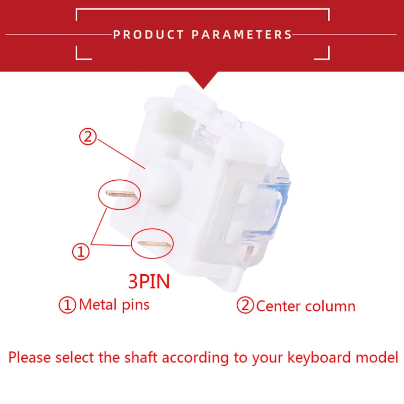Outemu 3Pin 스위치 블랙 레드 브라운 블루 S - Cherry Mx Switch Blue Brown Red 리뷰 및 가격