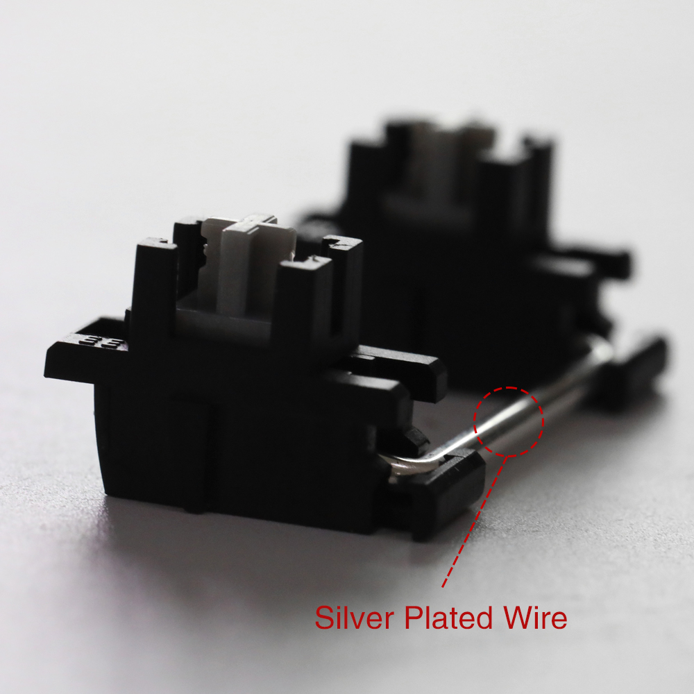 Gateron 블랙 플레이트 마운트 안정기 위성 축 2 - Keyboard Stabilizer Screw In 리뷰 및 가격