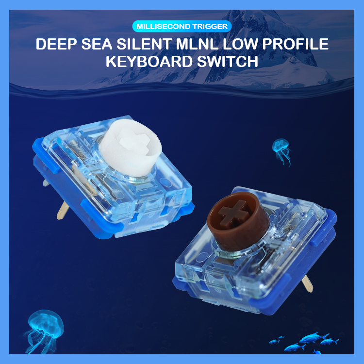 Kailh 심해 자동 로우 프로파일 키보드 스위치 심해 - Silent Switch Mechanical Keyboard 리뷰 및 가격