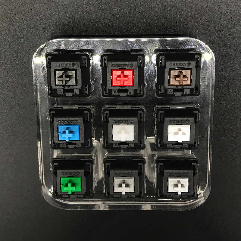 기계식 키보드 축 체리 MX 스위치 테스터, 블랙, 레 - Cherry Mx Switch Blue Brown Red 리뷰 및 가격