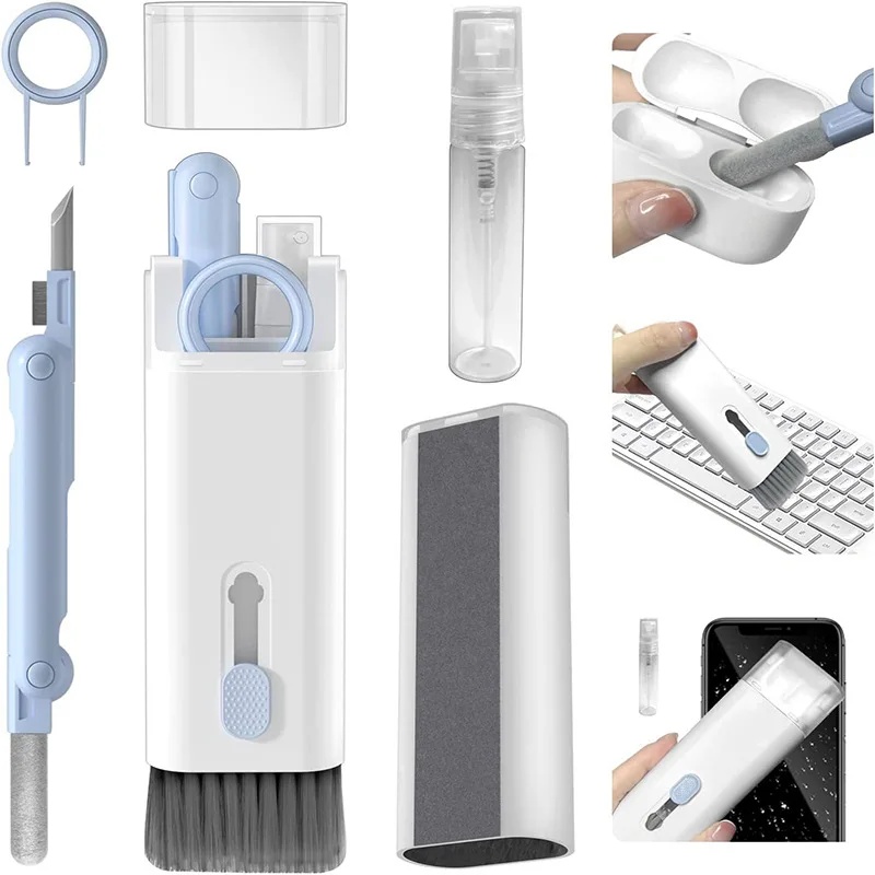 7-in-1 컴퓨터 키보드 청소 브러시 키트 이어폰 청 - Switch Puller Keycap Puller Kit 리뷰 및 가격