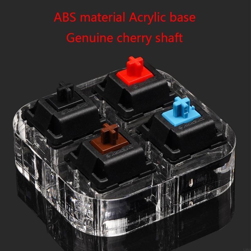 L9NA 블랙 레드 브라운 블루 4 키 반투명 키캡 기 - Cherry Mx Switch Blue Brown Red 리뷰 및 가격