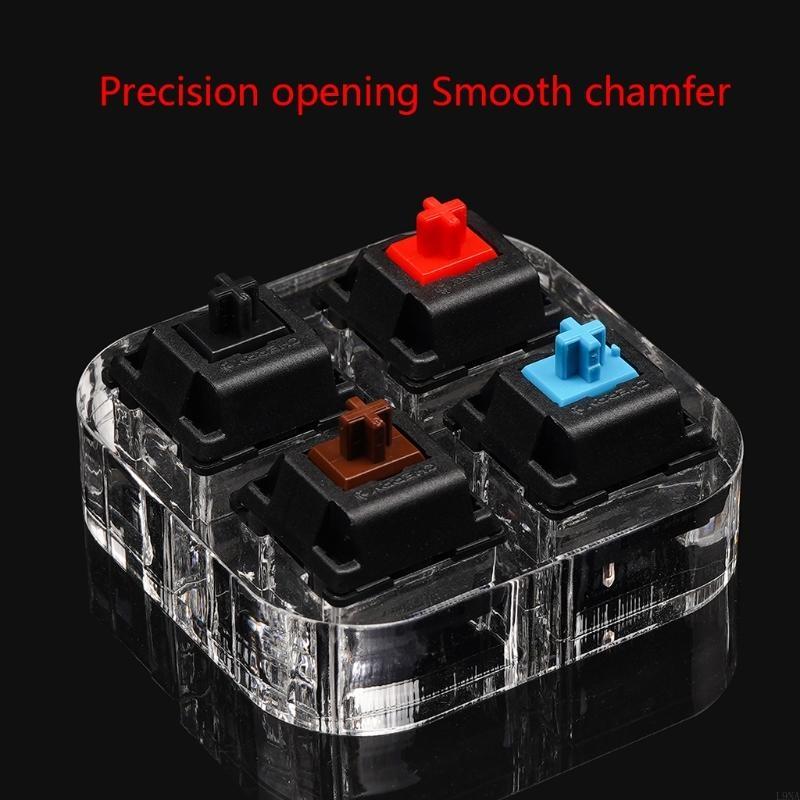 L9NA 블랙 레드 브라운 블루 4 키 반투명 키캡 기 - Cherry Mx Switch Blue Brown Red 리뷰 및 가격