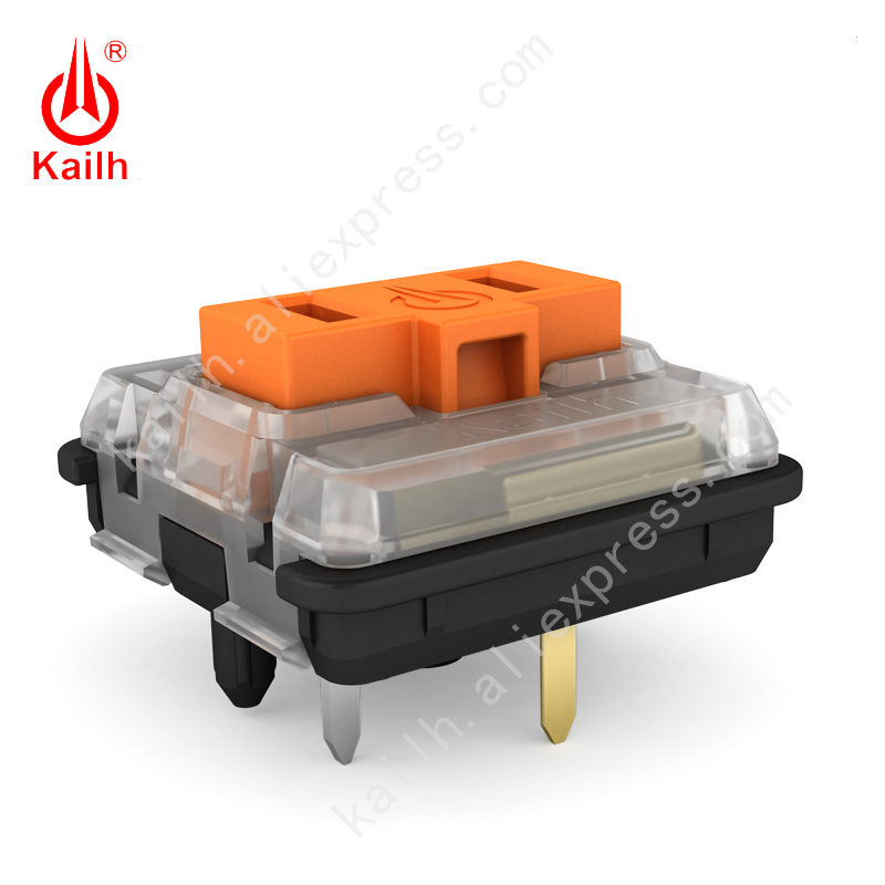 Kailh 10개 초크 로우 프로파일 스위치 1350  - Hot Swap Keyboard Switch 5 Pin 리뷰 및 가격