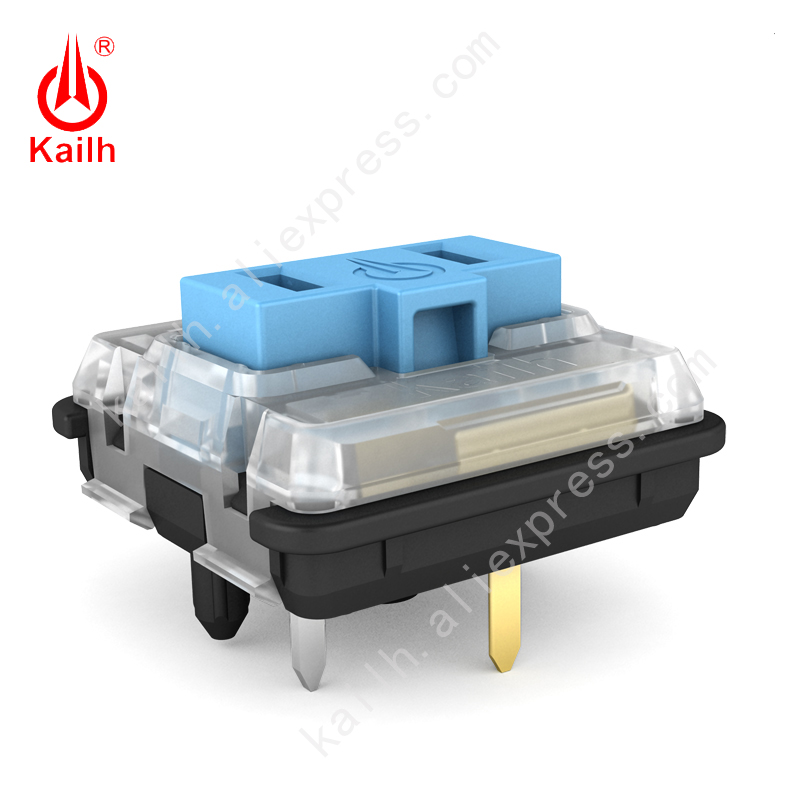 Kailh 10개 초크 로우 프로파일 스위치 1350  - Hot Swap Keyboard Switch 5 Pin 리뷰 및 가격