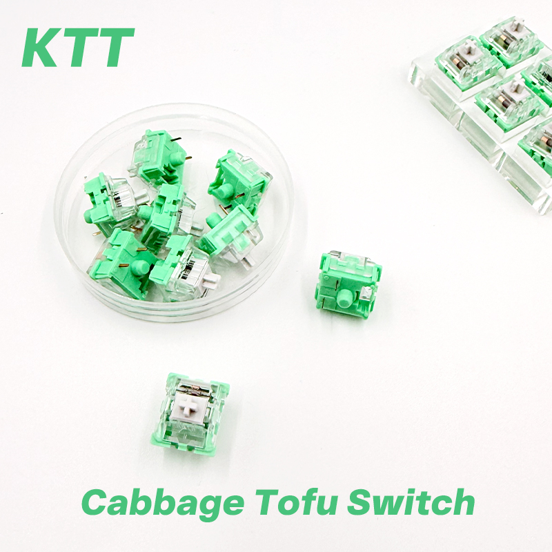 KTT 화이트 옥 및 경옥 스위치 리니어 45g MX  - Keyboard Switch Lubed Linear 45G 리뷰 및 가격