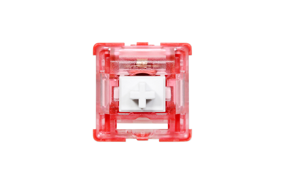 CIY-레드 로터스 스위치 선형 45g 클리어 레드 탑 - Keyboard Switch Lubed Linear 45G 리뷰 및 가격